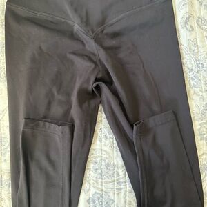 Black High-Waisted Leggings